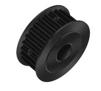 1pc HTD 8M 10T/12T/13T/14T/15 Teeth Black Steel Synchronous Wheels Pitch 8mm Bore 6-15mm Slot Width 27/32mm For Belt 25/30mm(10mm,12T/For Belt 25mm)