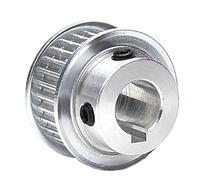 1pc HTD 8M 26 Tooth Timing Pulley 8M-26T BF Aluminum Synchronus Pulley Wheel Keyway Bore 8-28mm for Width 25/30/40mm(14mm 5x2.3mm,1pc/Fo 25mm Belt)