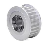 1pc HTD5M 40Teeth Keyless Bushing Timing Pulley HTD 5M Expansion Sleeve Synchronous Wheel For Belt Width 10/15/20/25mm(25mm,40 T/11mm (Belt 10mm))