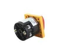 1pc HZ5B-10/D101.1 Three Position ON OFF Silver Contact Rotary Knob 1Pole Four Screws Combination Changeover Switch 10A