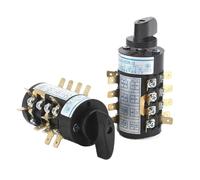 1pc HZ5B-20/4.CCC 4.BBB 20A 660V 4 Phase Sliver Contact Rotary Cam Transfer Combination Switch For Electric Welding(20A 4.BBB)
