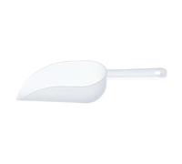 1pc Ice Cube Scoops Measuring Scoops Plastic Clear Ice Tray Shovel Sugar Small Grains Shovel Flour Candy Dessert Scoops for Party Dessert Buffet Weddings Rice Beans Ice Cream Scoops