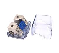 1PC in-Line Fuse Holder Upto 2GA/8GA Stereo/Audio/Car/RV/Boat AFS Fuse 30A-100A Zinc Alloy Nickel Plating Sound Insurance Protected circuits (Color : 30a)