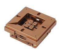 1pc Industrial Solder Reballing Station Bag Stencil Holder Magnetic Tin Planting Stencil Fixture for 90x90 Stencil(Brown)
