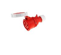1pc Industrial Waterproof Plug and Socket - 16A/32A IP67 Rated 3, 4, 5 Core Heavy Duty Connectors(4 Core 16a Connector)