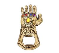1PC Infinity Gauntlet Wine Bottle Opener Thanos Glove Bottle Opener Great Gifts for Great for Bar, Party, Beer Lovers, Excellent Birthday Gifts for Kids Marvel Fans(Gold)