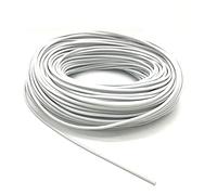 1pc Infrared Carbon Underfloor Heating Cable - 10-100m Warm Floor Heating Wire, 24K 17ohm/m, 3/4mm Thick(4MM*10 M)