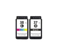 1PC Ink Cartridge Compatible For Canon PG-37 CL-38 PG37 CL38 MP140 MP190 MP210 MX300 MP220 MP420 IP1800 IP2600 MX310 Printer(1SET)