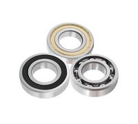 1pc Inner Diameter 20mm, Outer Diameter 25mm, Height 4mm Deep Groove Ball Bearings, 20x25x4mm