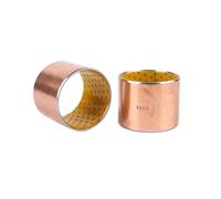 1pc Inner Diameter 35mm SF-2 Boundary Lubricated Composite Bearing Bushing with Oil Reservoirs, Outer Diameter 39mm, Length 20mm, 35x39x20mm