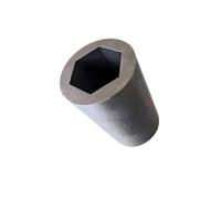 1pc Inner Hexagonal Steel Tubing, Carbon Steel Tube Durability 240mm/490mm Length for Structural Supports(490MM*17MM*8.3MM)