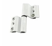 1Pc Insulation Broken Bridge Folding Hinges Aluminum Alloy Door and Window Broken Bridge Hinge Furniture Hardware-White-Right