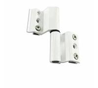 1Pc Insulation Broken Bridge Folding Hinges Aluminum Alloy Door and Window Broken Bridge Hinge Furniture Hardware-White-Left
