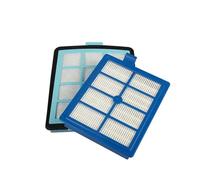 1pc Intake Vents HEPA Filter+1 Pc Exhaust Vents Filter Compatible With Philips FC8766 FC8767 FC8760 FC8764 Vacuum Cleaner Parts