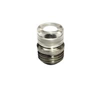 1PC Intergrated Quickly Remove the Mouthpiece Wide Mouth 1.24cm High Efficiency and Saving Transparent