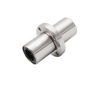 1PC Intermediate Round Flange Linear Bearing LMFC6/8/10/12/13/16/20/25/30/35/40LUU CNC Parts for 3D Printer(LMFC10LUU 10x19x55mm)
