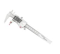 1pc IP54 Calipers Stainless Steel Digital Pachymeter Caliber Measuring Tools Carpenter Tools Electronic Caliper Metal Vernier Ruler(Metal Caliper)