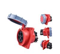 1pc IP67 Waterproof Explosion-Proof Industrial Plug and Socket 16A 32A 63A 125 Panel 220V 380V 415V