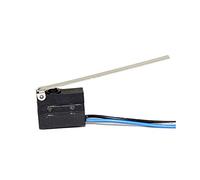 1PC IP67 Waterproof Micro Switch SPDT 20X15X6MM 5A 250VAC Changeover Microswitch ARC Roller Longer Lever With 300MM Wire,WS1-ZD-W300R300