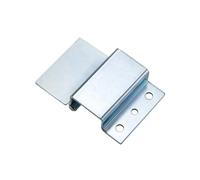 1pc Iron Galvanized Invisible Bending Hinge Industrial Electrical Motor Mechanical Equipment Internal Hidden