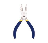 1Pc Iron Wire Looping Pliers 6-in-1 Bail-Making Pliers with Non-Slip Comfort Grip Handle for Loops and Jump Rings Making Blue, 15.5x8.4x1.3cm