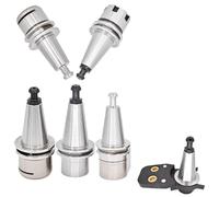 1pc ISO20 ER16 ER20 Collet Chuck ISO25 ISO10 SK10 SK16 Spindle Tool Holder High Accuracy 0.002mm M MS for Engraving Machine Milling(ISO20-SK10-35L)