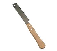 1pc Japanese Hand Saw SK5 Flexible Blade Flush Cut Wood Handle Dovetail Pull Saw for Wet Dry Wood DIY Woodworking Tools(Square Head)