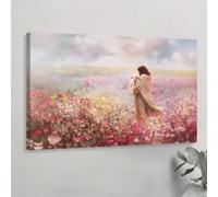 1pc Jesus Lamb Wall Art Canvas Paintings Canvas Poster, For Bedroom Living Room Corridor Wall Art Room Decoration 50x75cm Frameless
