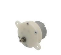 1PC JS40-500 DC Motor DC12V 10PRM Gear Reduction Motor Slow Speed Geared Motor For Household Electrical Solar Motor Accessories(24V)