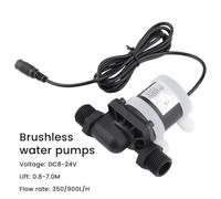 1pc JT-750 Adjustable Circulating Boost Water Pump 6V 8V 12V 24V Water Heater Shower Floor Heating Booster Pump(DC8-24V)