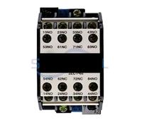 1Pc JZC1-62 AC Contactor Type Intermediate Relay 220V 10A Coil 3Phase 3P 6NO+2NC 35mm DIN Rail DC24V AC24V/36V/110V/220V/380V(AC110V)