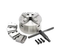 1pc K01-50 Lathe Chuck Three Jaw M14*1 Connecting Rod for K01-50/63/80/100 Self-Centering Mini DIY Metal Wood Lathe Tools(K01-100B)