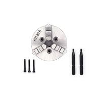 1pc K01-80B 80mm 3'' Inch 3-Jaw Manual Lathe Chuck - High Precision Woodworking Tool