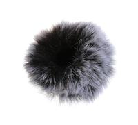 1PC K10 Universal Lavalier Microphone Fur Like Windshield Windshield Windmuff 5-10mm Lapel Lavalier Microphone