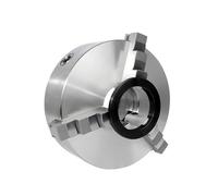 1pc K11-160/200/250 Manual Self Centering Three Claw Four Claw Chuck Drilling Claw Machine Claw Corrector K11-200/250 Calibration(K11-160 Four Claws)
