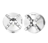 1pc K12 Series 125mm Four-Jaw Self-Centering Lathe Chuck Rotation Chucks Woodturning Chucks for CNC Milling Machine(K12-100)