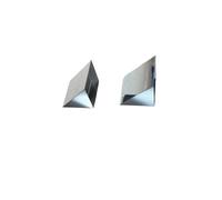 1pc K9 Optical Glass Processing Right Angle Prism 90 Degree Total Reflection Inclined Plane Coated Optical Prism Lens Processing