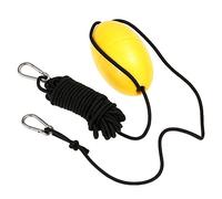 1pc Kayak Drift Anchor Tow Rope Tow Line 9.1m / 30ft Long Nylon Rope Stainless Steel Clips Kayak Accessory