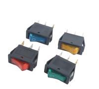 1pc KCD3 red/green/yellow/blue Light 3PIN Car Boat Rocker Switch(5pcs blue)