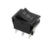 1Pc KCD4 Illuminated Rocker Switch 4/6Pin 15A/250V 20A/125V Latching Type(3D6P-Black)