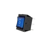 1pc KCD4 Rocker Switch Power Switch 2 Position/ 3 Position 6 Pins Electrical Equipment with Light Switch 16A 250VAC/ 20A 125VAC(Blue-3D)