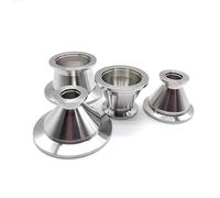 1pc KF16-KF25 304 Stainless Steel Vacuum Tapered Reducer Tri Clamp Flange Joint KF Vacuum Pipe Fittings VOGGWBMQ