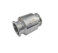 1pc KF16 KF25 KF40 KF50 304Stainless Steel in-line Non-Return One Way Check Valve for Vacuum Pump Homebrew KF Check Valve(KF-25)