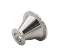 1pc KF50 to KF40 KF25 to KF16 KF10 Reducer Vacuum Fitting SS304 Stainless Steel(KF50 to KF40)