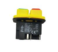 1PC KJD17B Button Switch 220V-240V 16A 5-pin Power Tool