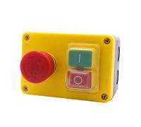 1PC KJD17D-2 250V 16A Electromagnetic Push Button Switch Emergency stop Switches for Electric Tools and Machine Tool Equipment