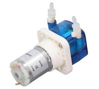 1pc KPHM100 HAB10 12V 24V Mini Peristaltic Pump 180ml Per Minute 6W Self Priming Liquid Dosing Pump(12V)
