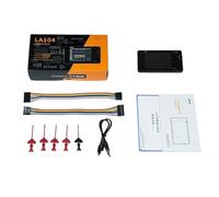 1pc LA104 Digital Logic Analyzer 2.8" Screen 4 Channels Oscilloscope SPI IIC UART Programmable 100MHz Max Sampling Rate(Standard)