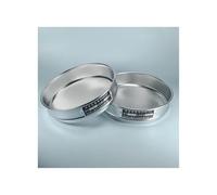 1pc Lab Sieve Tainless Steel Standard Test Sieve Dia 20cm Sampling Flour Sieve With Double-layer Punching Frame 12-200 Mesh S (Capacity : 100 mesh(0.15mm))