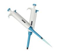 1pc Lab Single Channel Plastic Automatic Pipette Adjustable Micropipette with Pipette Tips(100-1000ul)